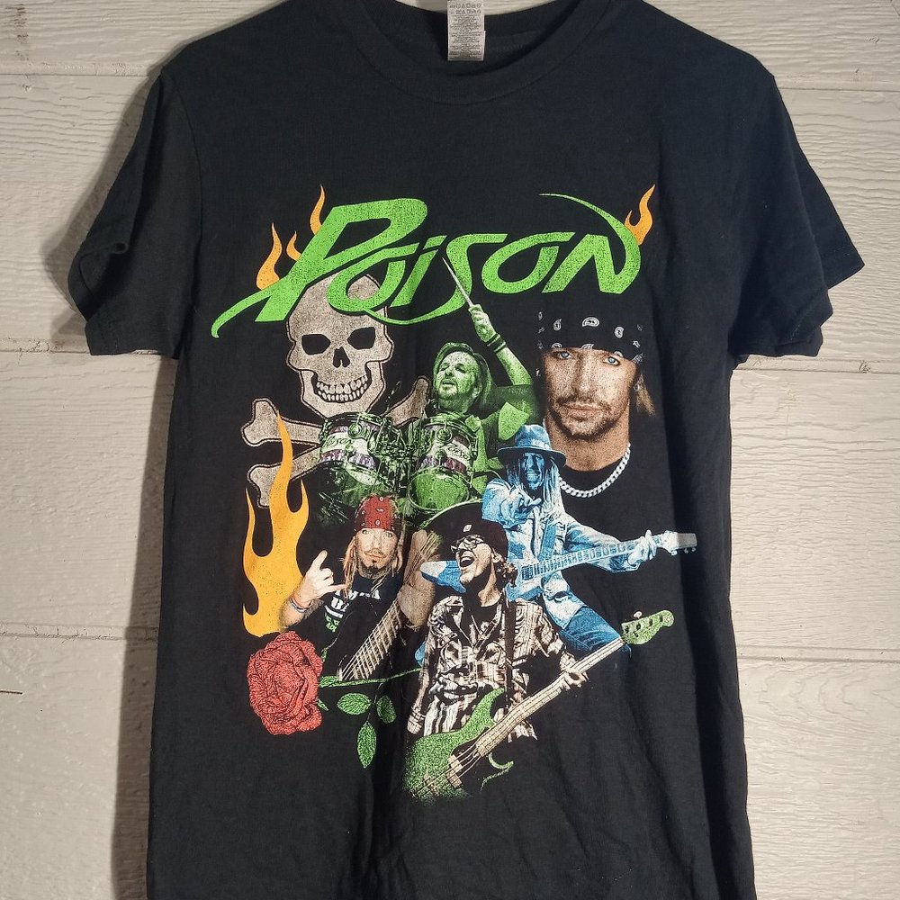 Poison The Stadium Tour 2022 Tour Rock Band T-shirt